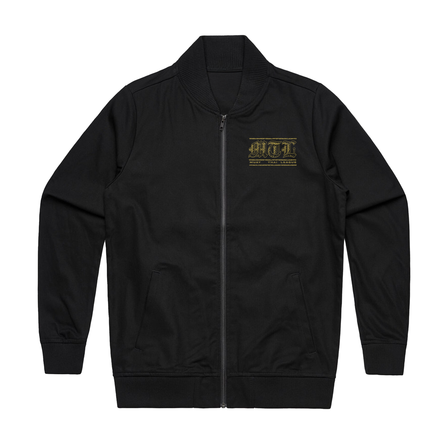 GOLD LOGO JACKET | MTL Streetwear