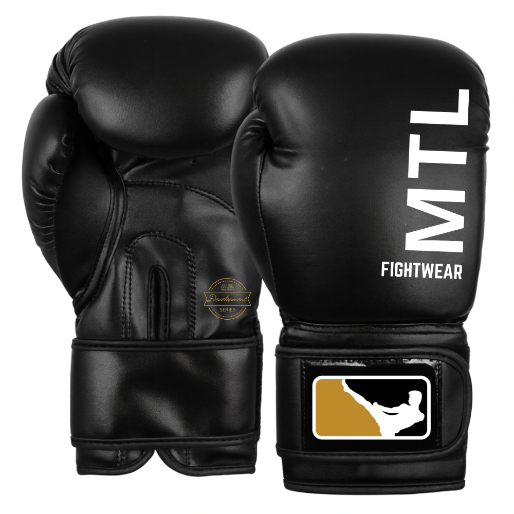 Development Series Gloves | Gloss Black 6-16oz