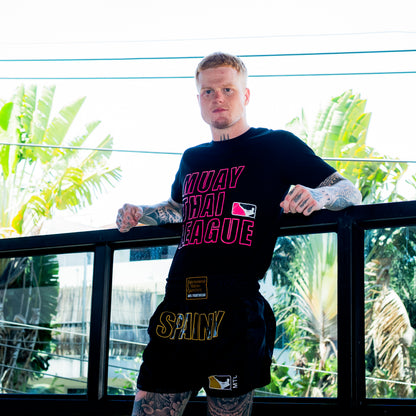 Block Tee Pink