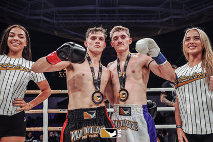 Muay Thai MTL15 Shorts Black/Red