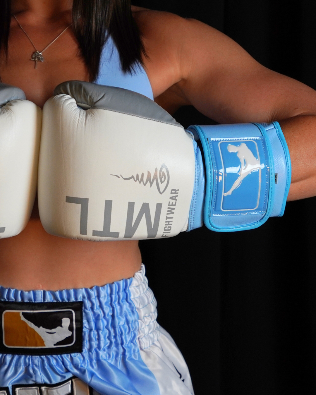 Pro Series Gloves | Yant Leather - Baby Blue
