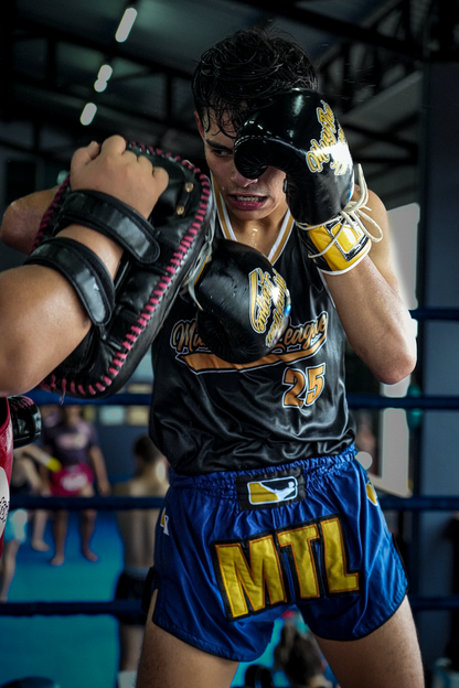 Muay Thai Shorts | Staple Series - Deep Blue